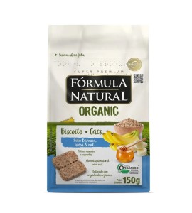 Biscoito Fórmula Natural Organic Cães Adultos Banana